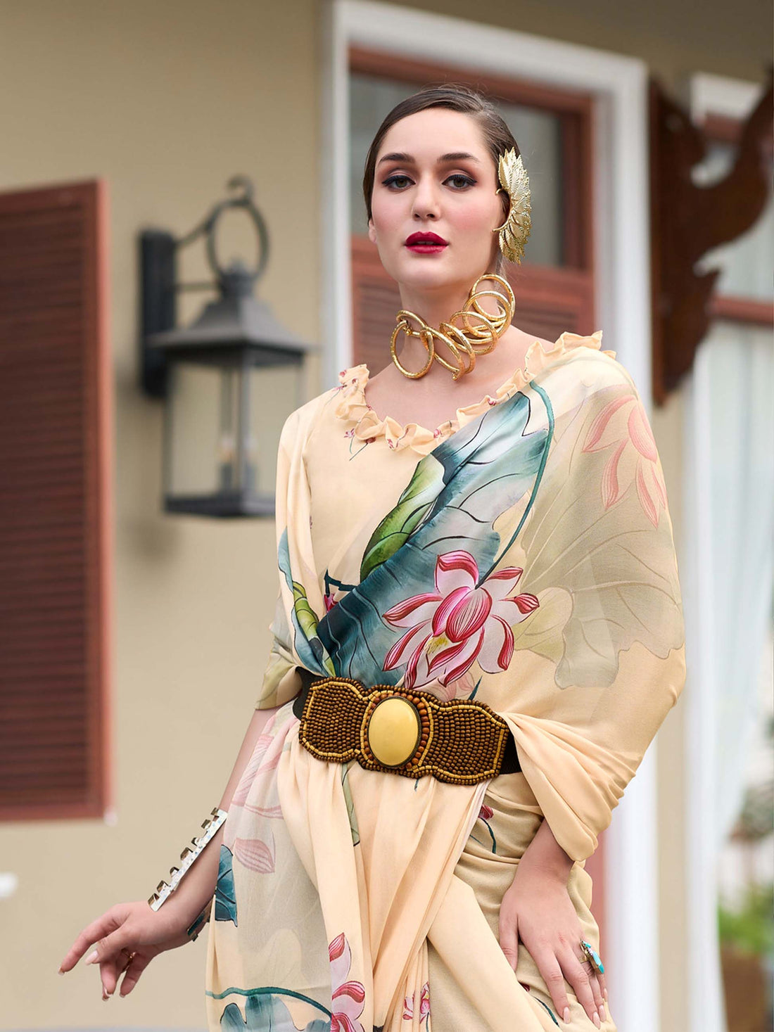 Sakira Pure Georgette Saree