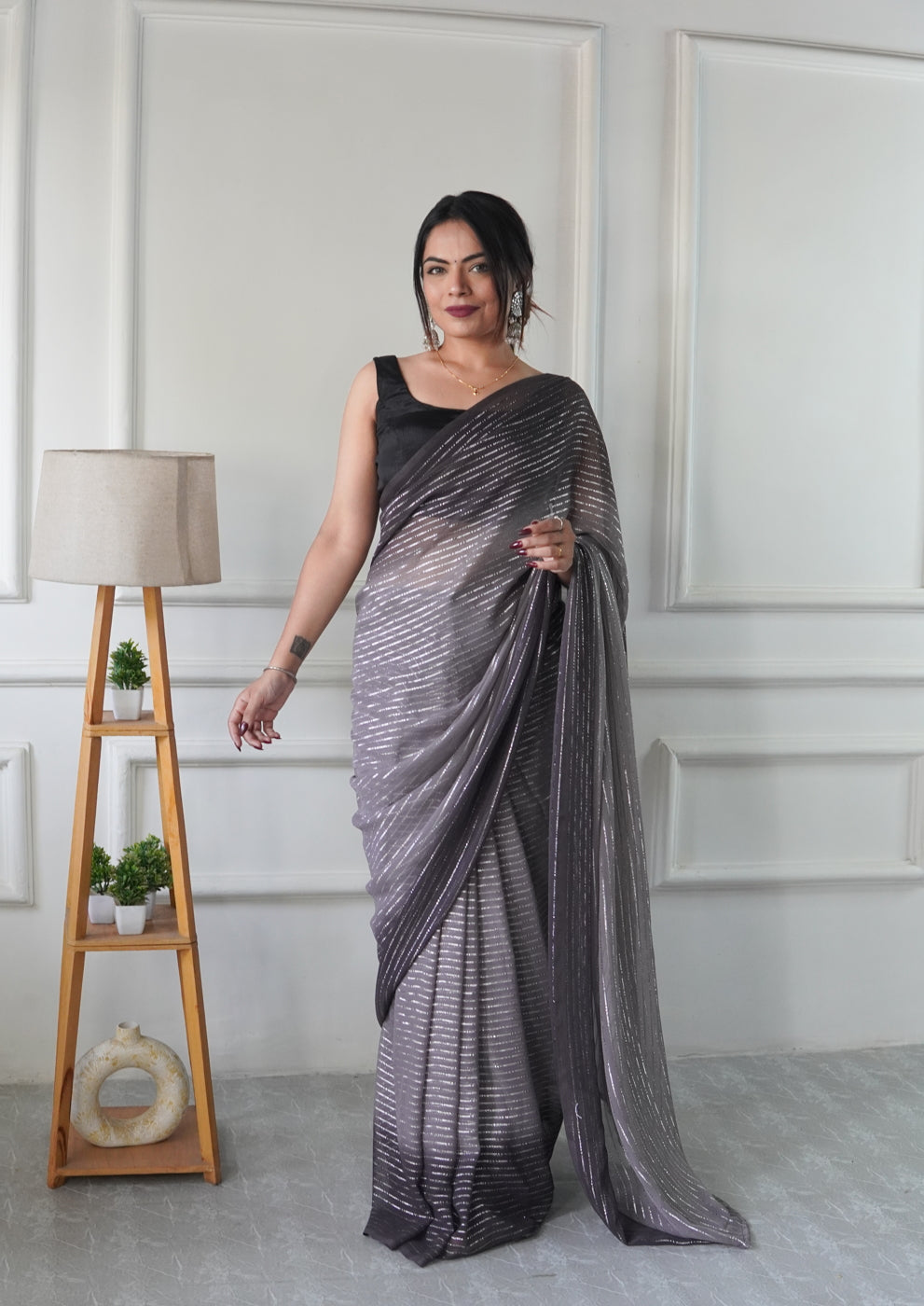 Ready to Wear Fancy georgette Saree