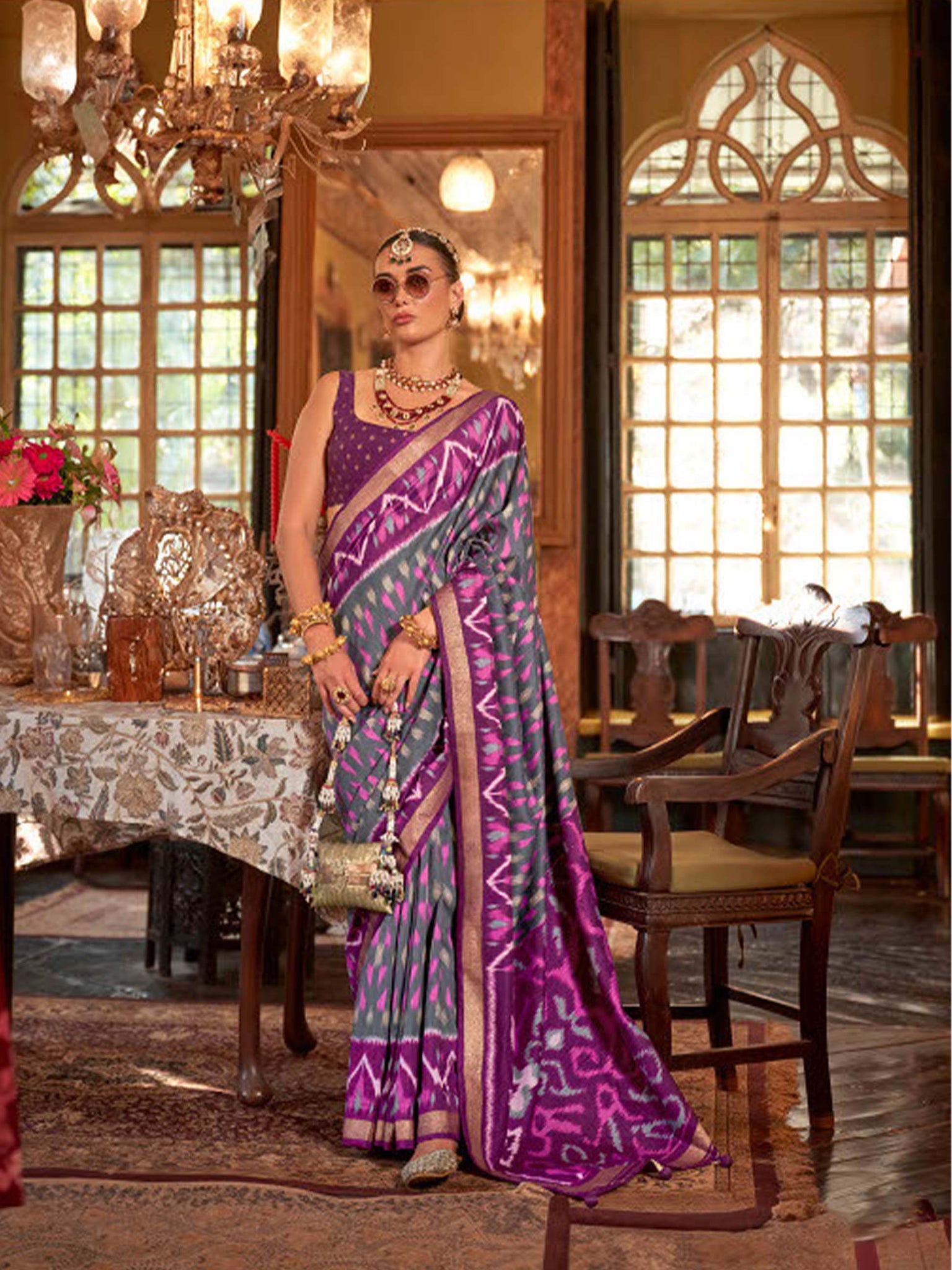 Palav Patola PV Silk Saree
