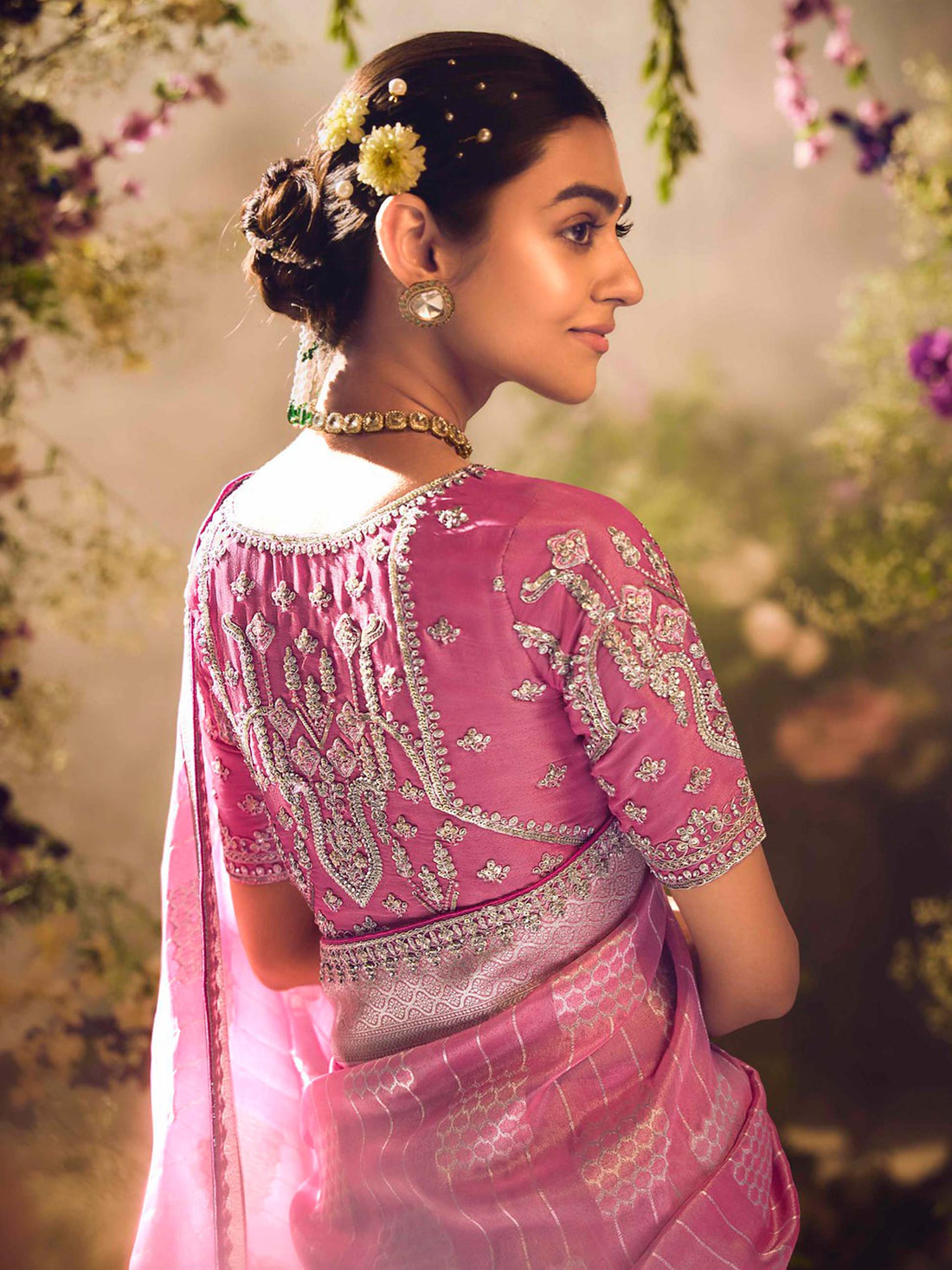Kimora Banarasi Silk saree