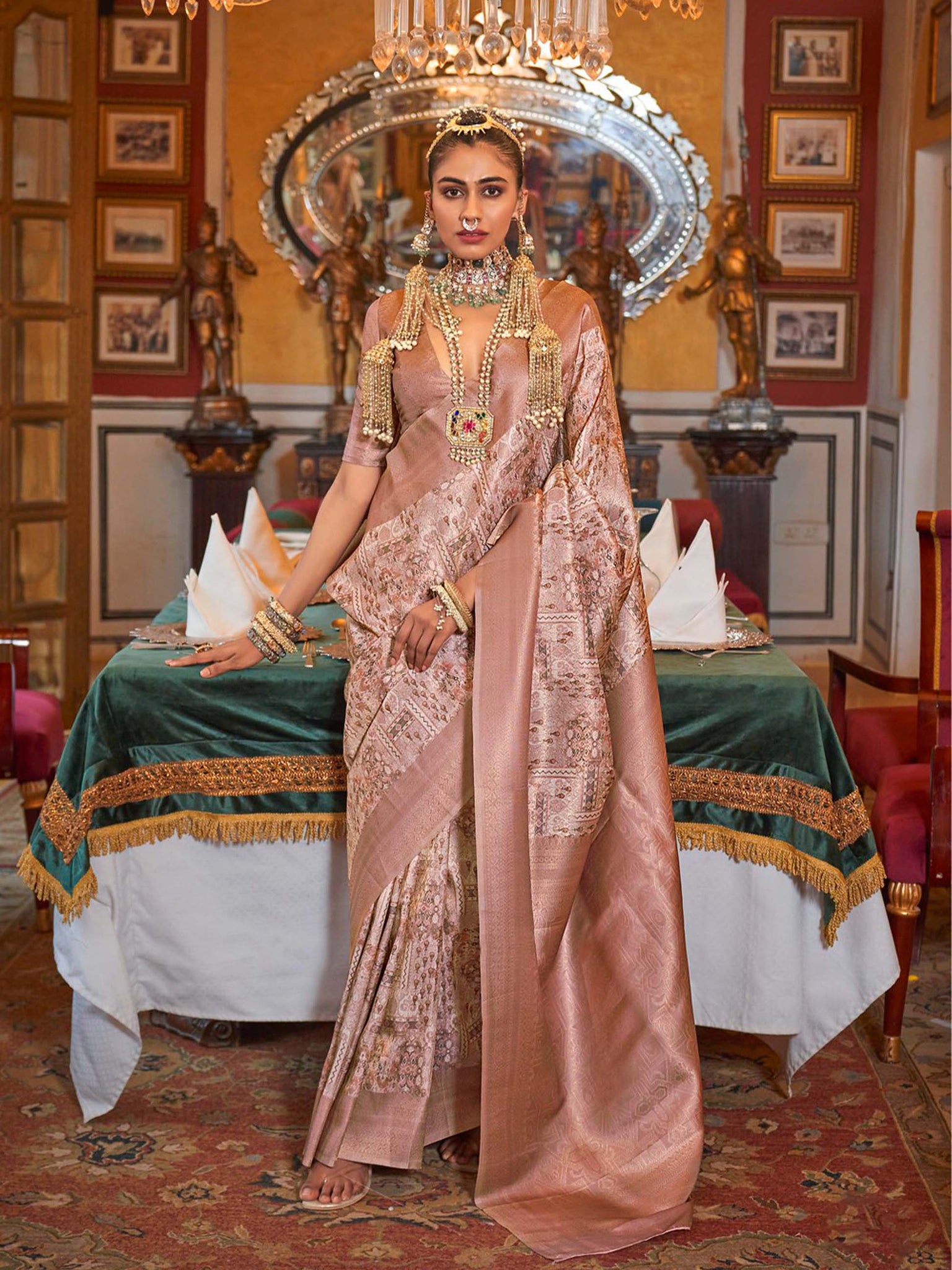 Saatvik  Kanjivaram Silk Saree
