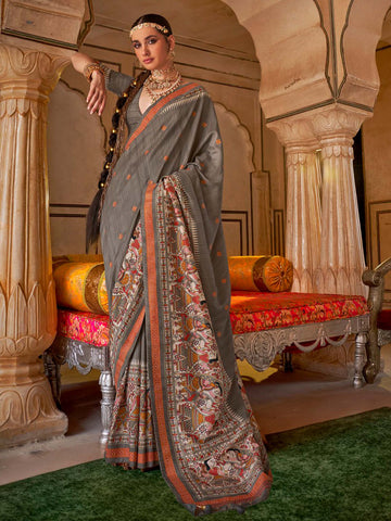 Sannari Cotton Silk Saree