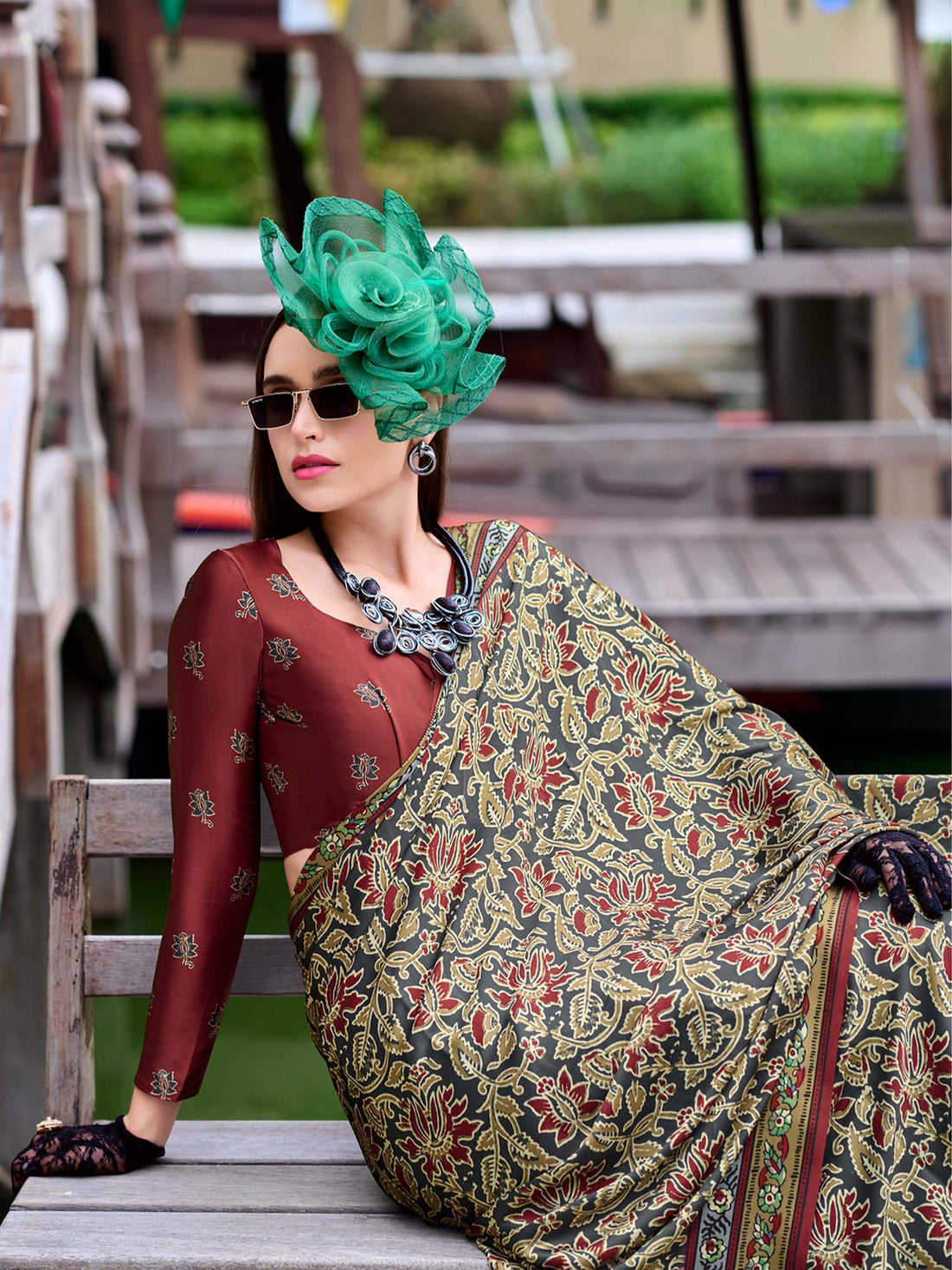 Next Genration Crepe Silk Saree