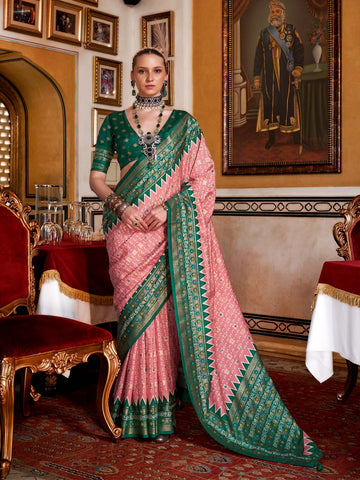 Puja Patola Soft Silk Saree