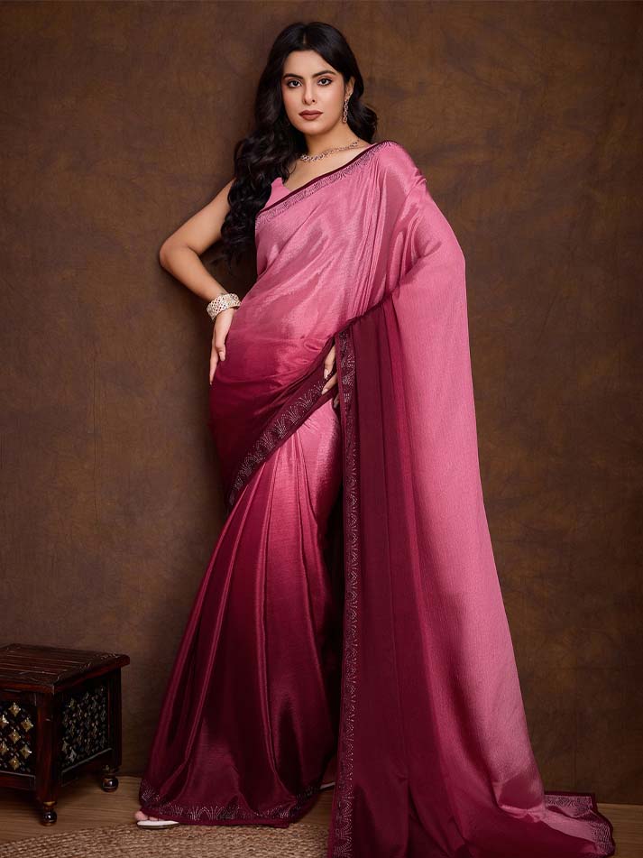 Diam Chiffon Saree