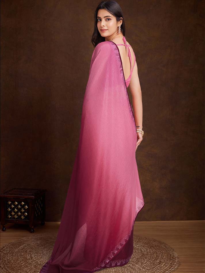 Diam Chiffon Saree