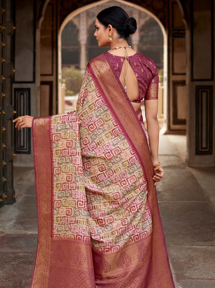 Rashmika Soft Silk Saree