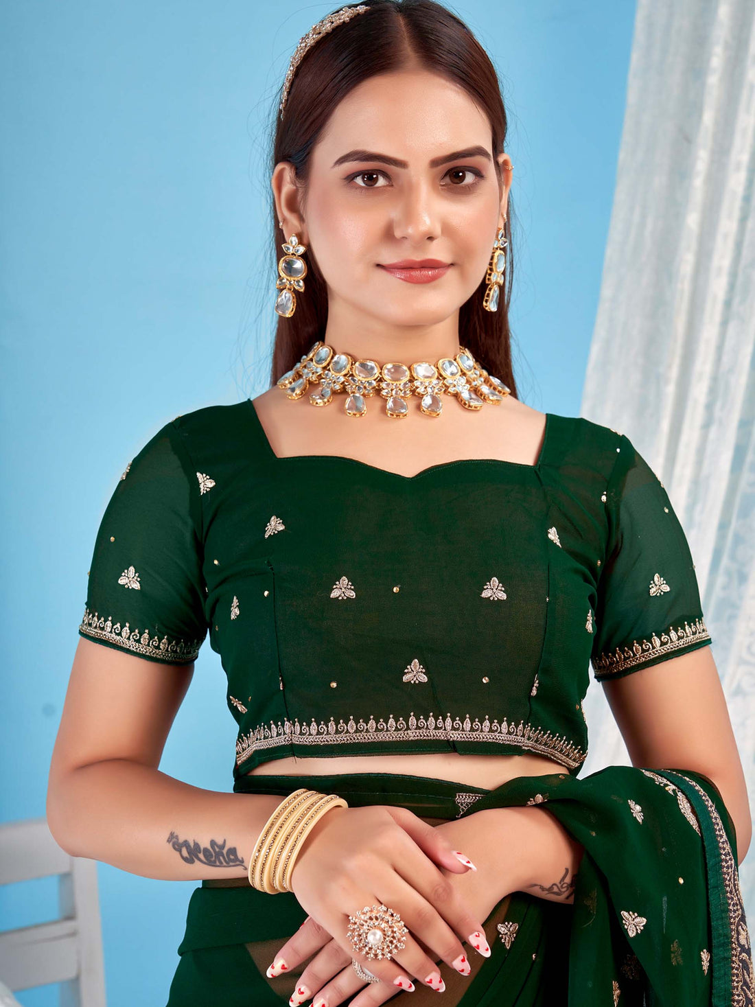 Jayshree Georgette Saree