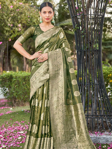 Maheen Linen Saree