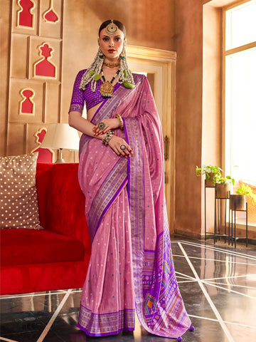 Hast Patola Top Dyed Saree