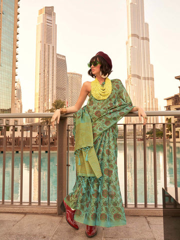 Keeyah Zari Tissue Saree
