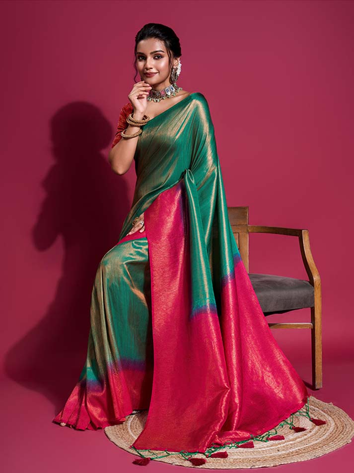 Kubera Soft Zari Saree