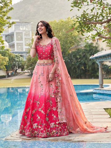 Stree Lehenga Pure Organza Choli