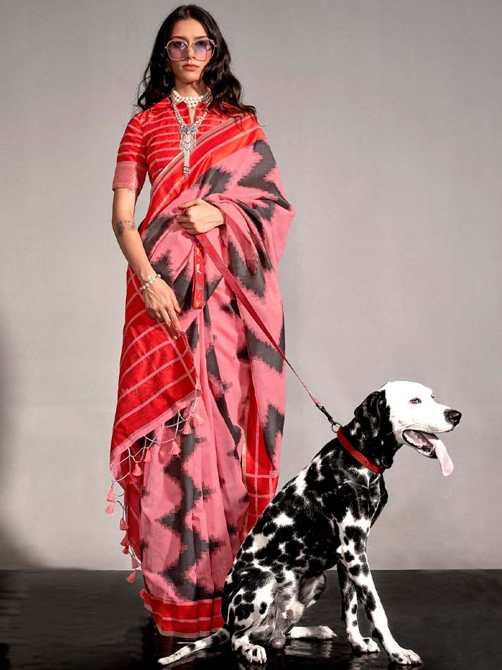 Khimsaar Woven Silk Saree