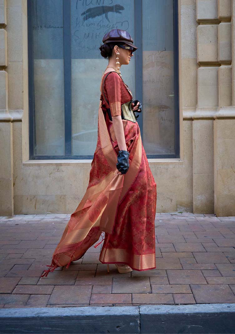 Kalki Organza Saree
