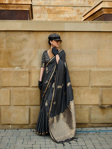 Kanthkala Pure Satin Saree