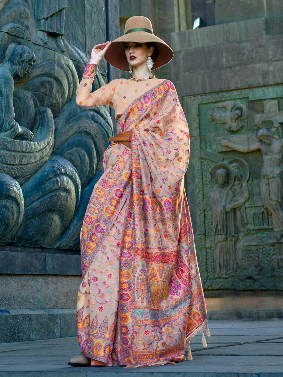 Kashneer Organza Silk Saree