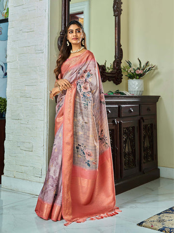 Surmai Soft Silk Saree