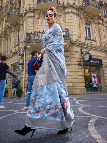 Kinsel Soft Silk Saree