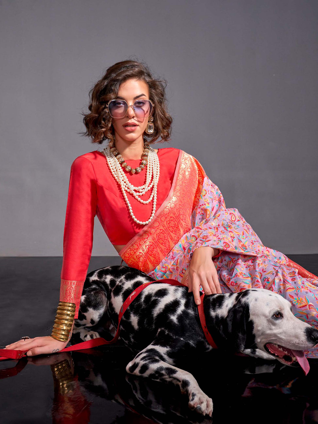 Knaaz Soft Silk Saree