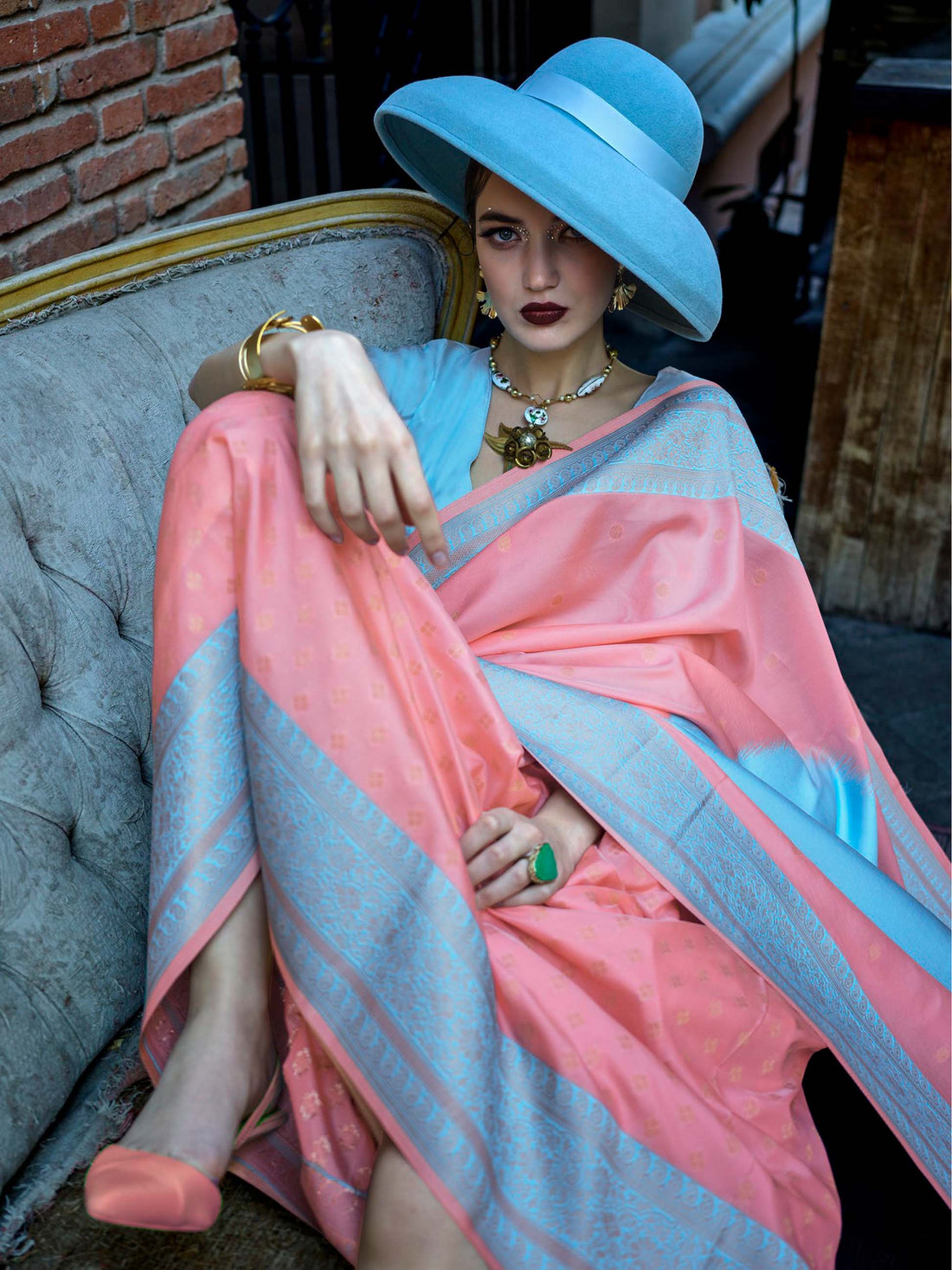 Koche Soft Silk Saree
