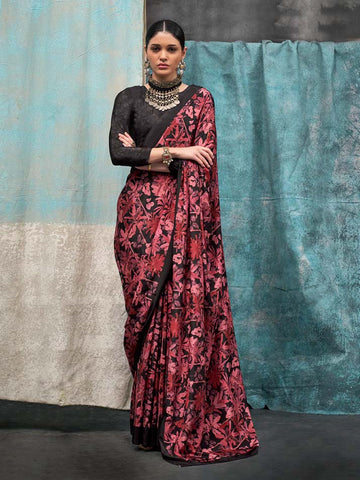 Karnia's Crepes Saree