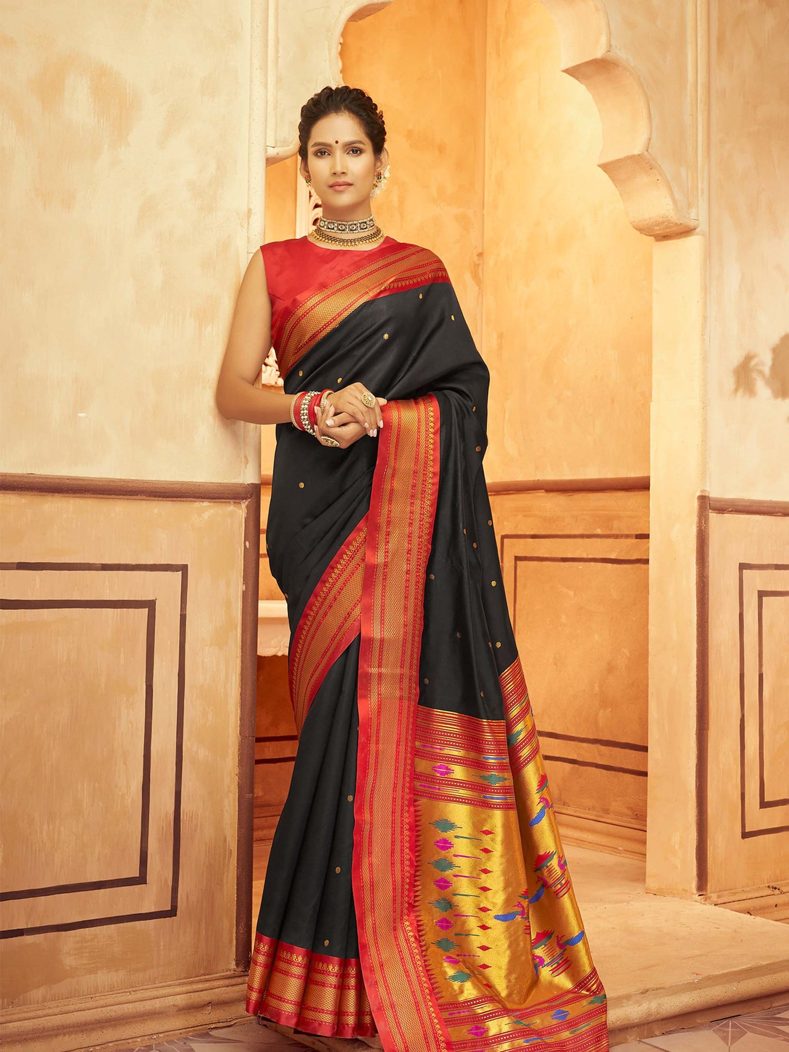 Aniruddh Banarasi silk Saree