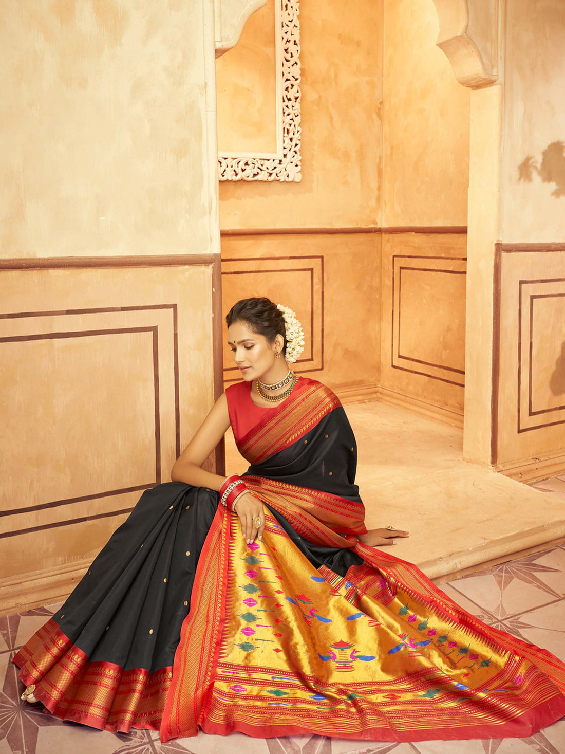 Aniruddh Banarasi silk Saree