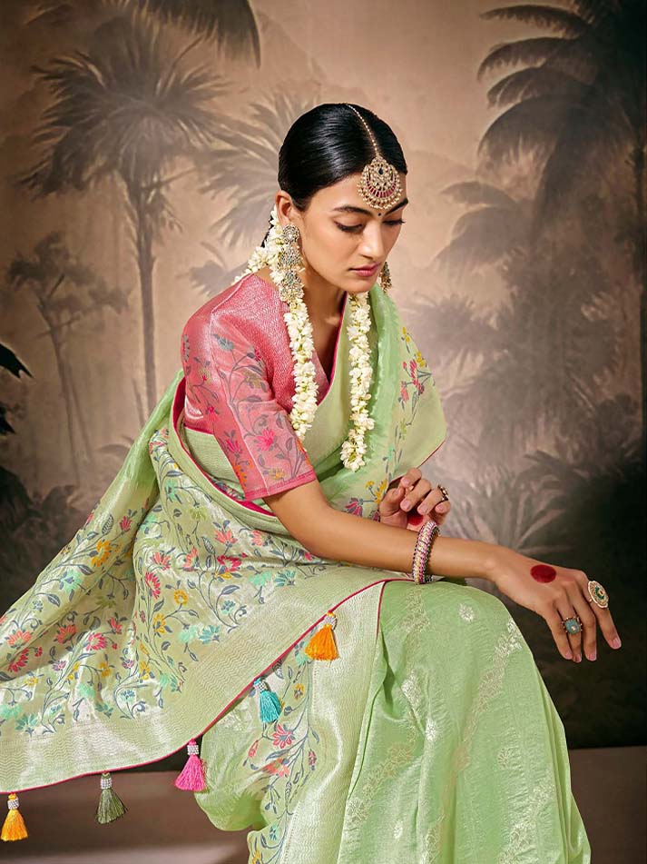 Rasm Tissue Saree