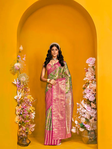 Karmavaram Zari Tissue Saree