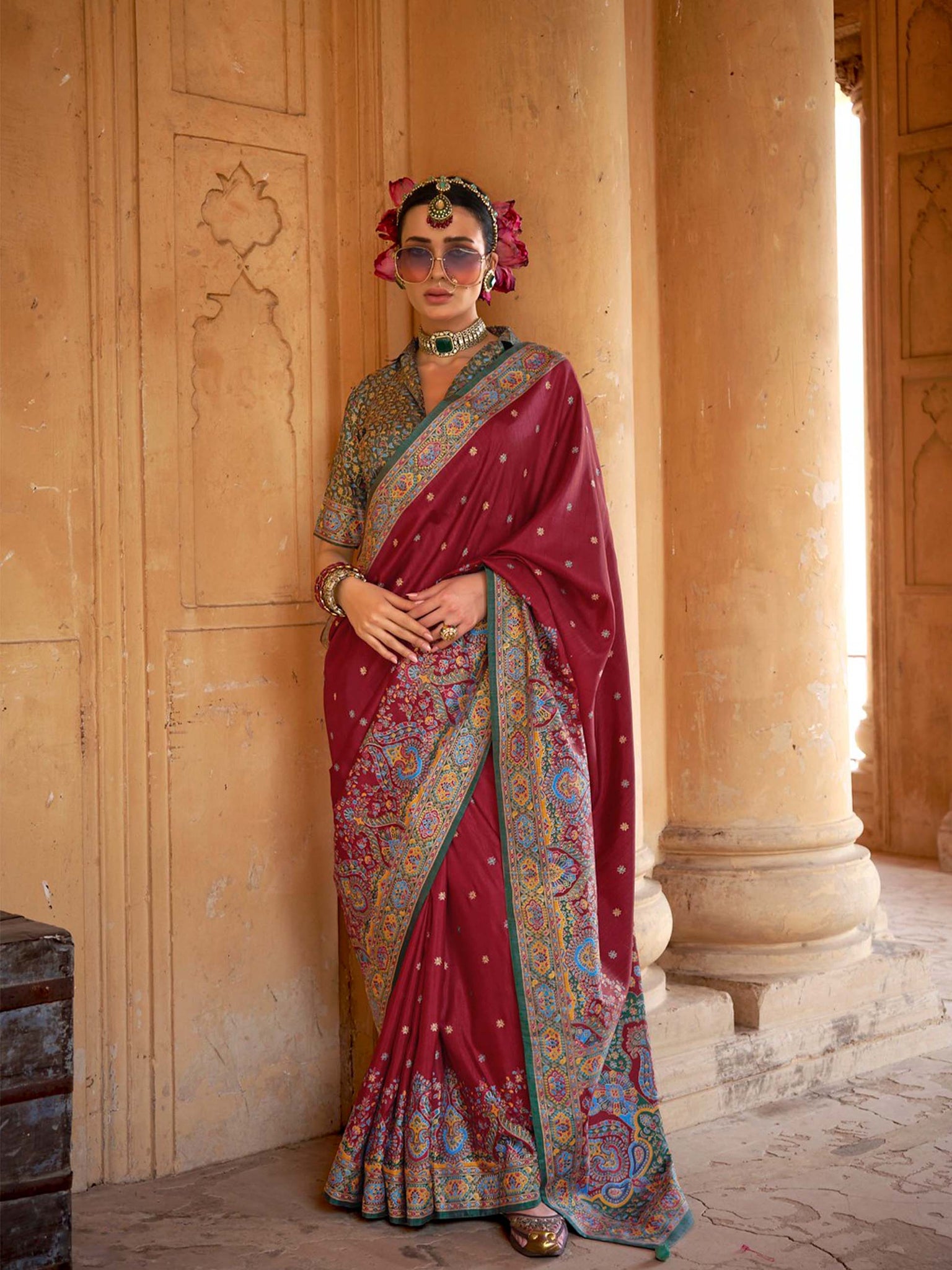 Sugandha Viscose Silk Saree