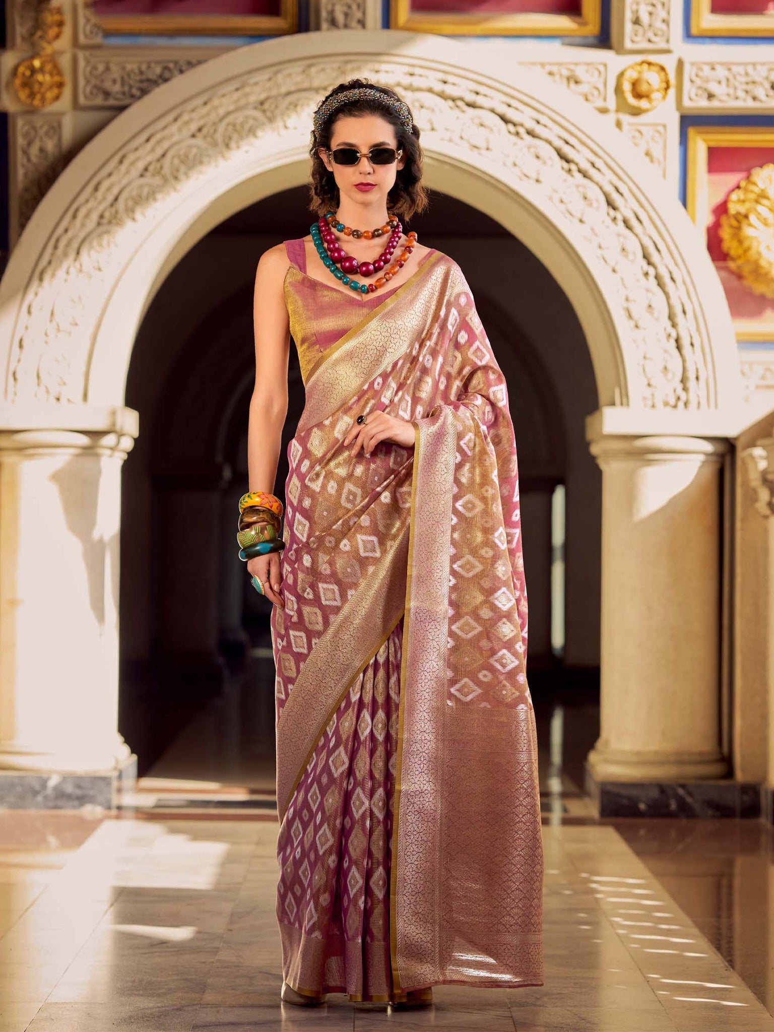 Kiyomi Khadi Saree