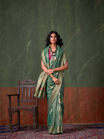 Korra Khadi Saree