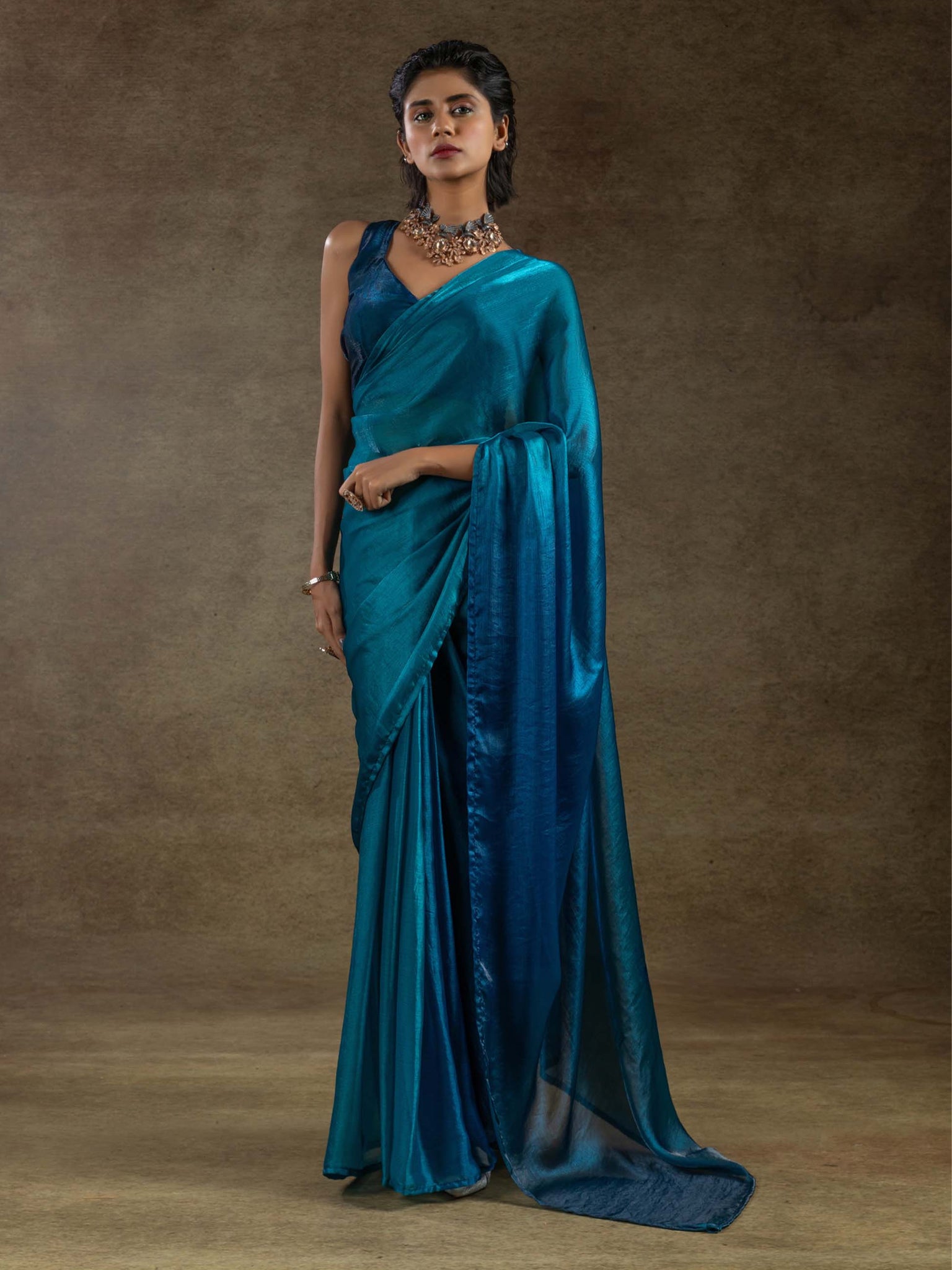 Ready Made Pure Chiffon Saree