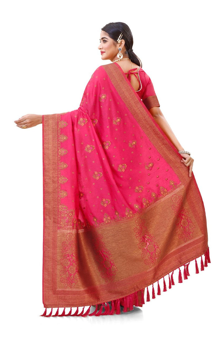 Flourious Pure Silk Saree for Women