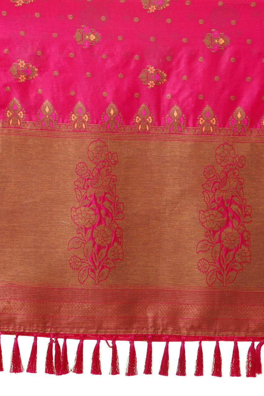 Flourious Pure Silk Saree for Women