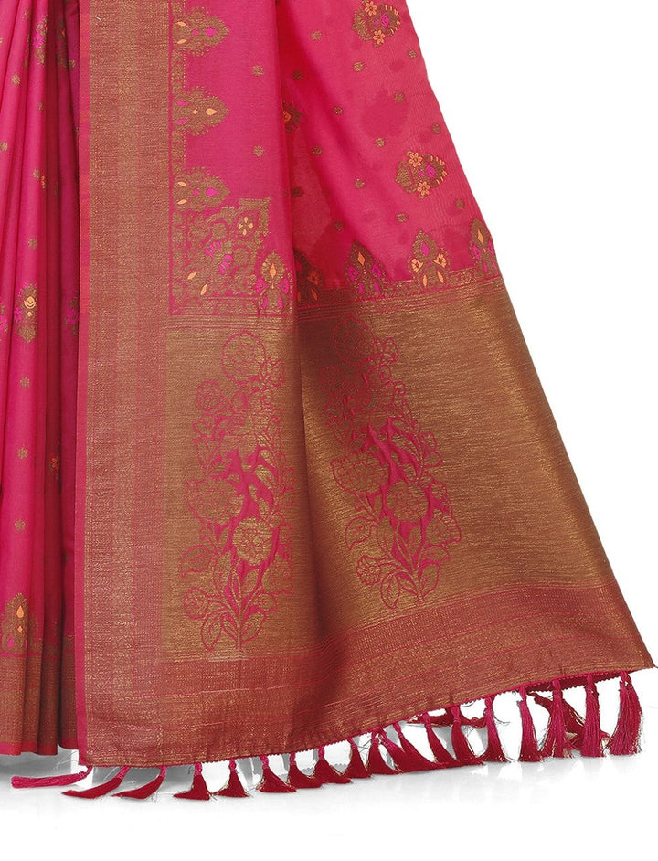 Flourious Pure Silk Saree for Women