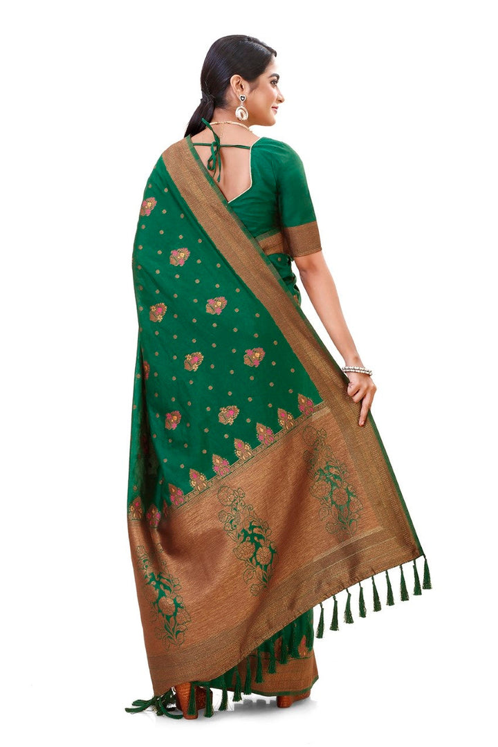 Flourious Pure Silk Saree for Women