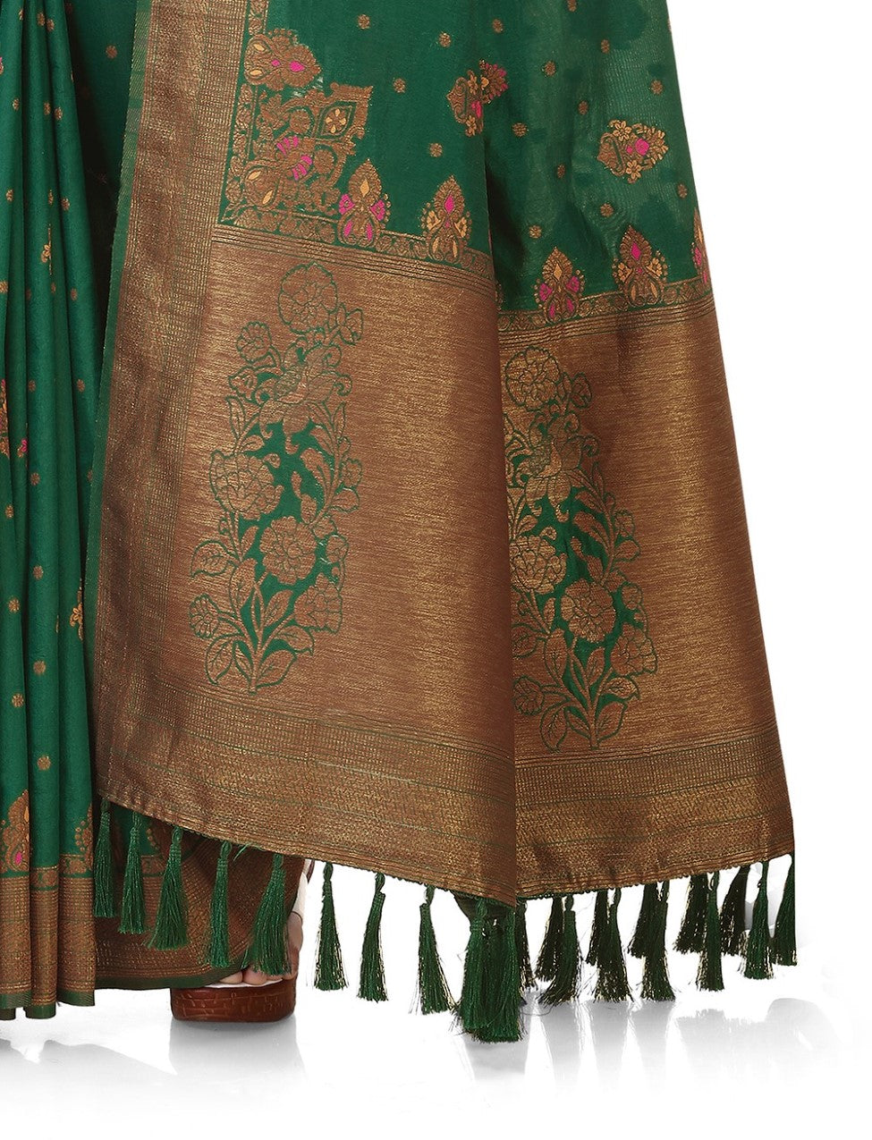 Flourious Pure Silk Saree for Women