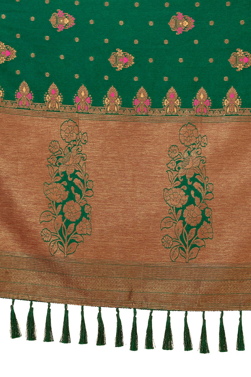 Flourious Pure Silk Saree for Women