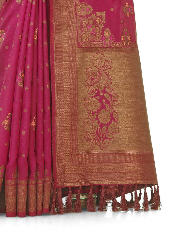 Flourious Pure Silk Saree for Women