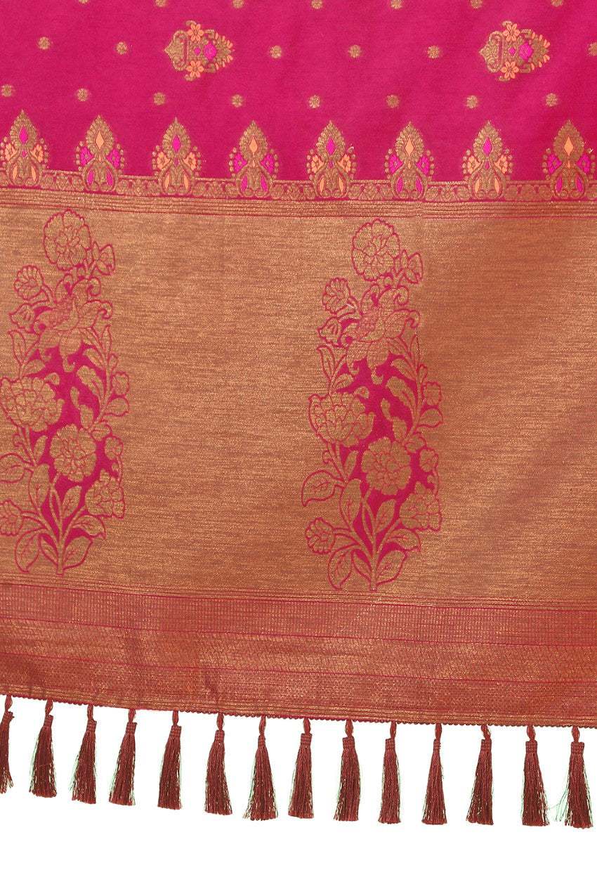 Flourious Pure Silk Saree for Women