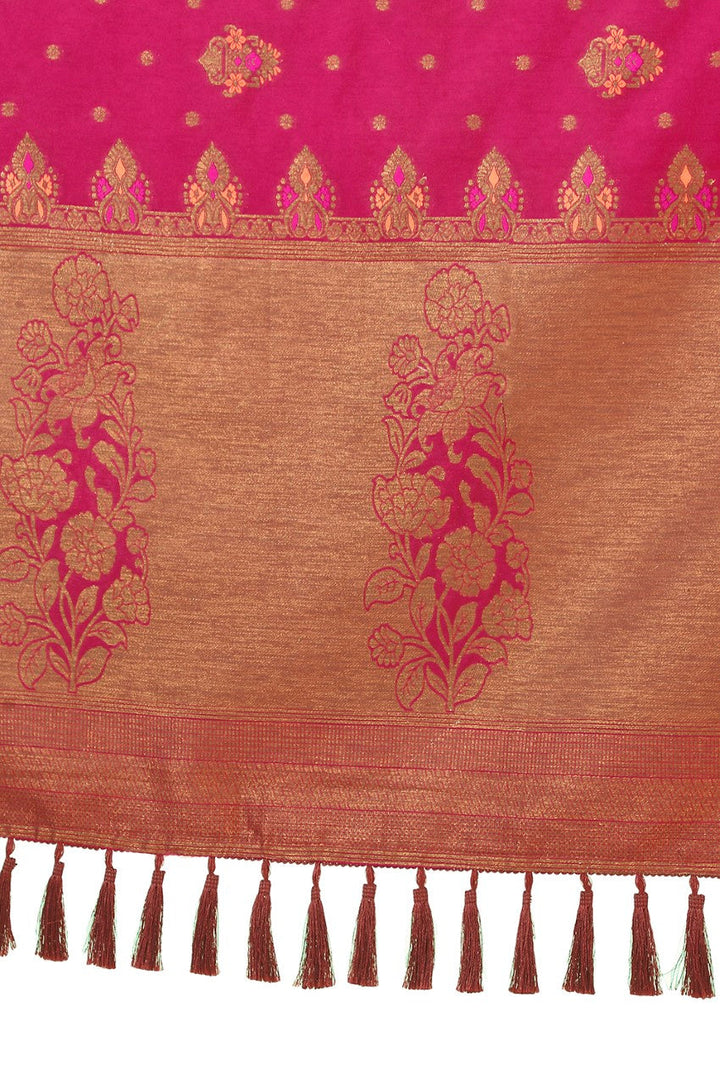 Flourious Pure Silk Saree for Women