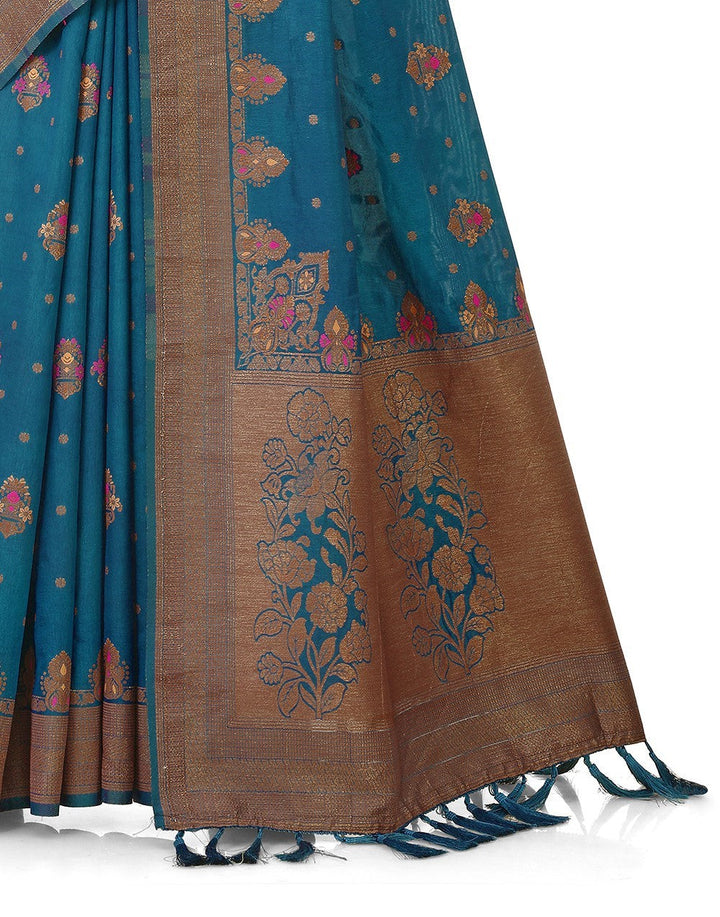 Flourious Pure Silk Saree for Women